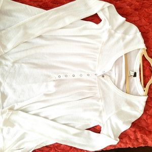 Free People Thermal shirt